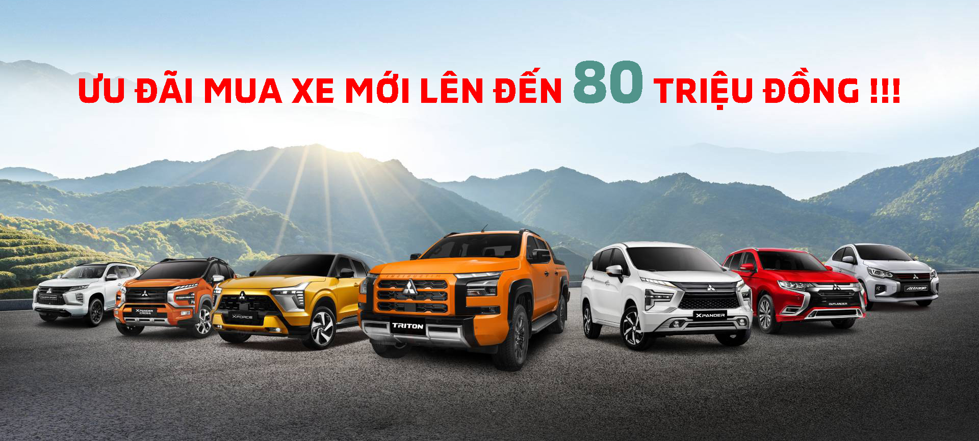 ƯU ĐÃI MUA XE MỚI